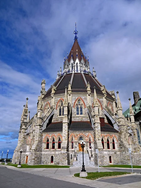 Biblioteca Del Parlamento Ottawa Canadá — Foto de Stock
