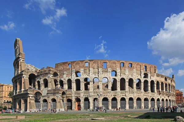 Ruínas Coliseu Roma — Fotografia de Stock