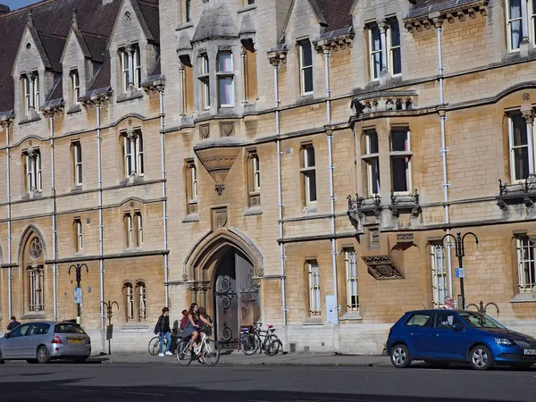 Oxford England Balliol College Alma Mater Επιφανών Ανθρώπων Όπως Πρωθυπουργός — Φωτογραφία Αρχείου