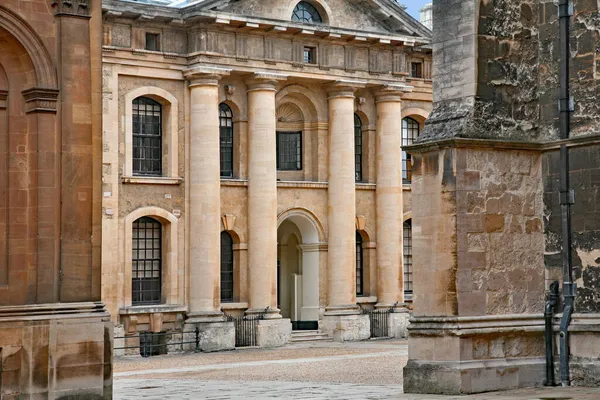 Oxford Edificio Estilo Neoclásico Clarendon Fue Construido 1711 Para Albergar —  Fotos de Stock