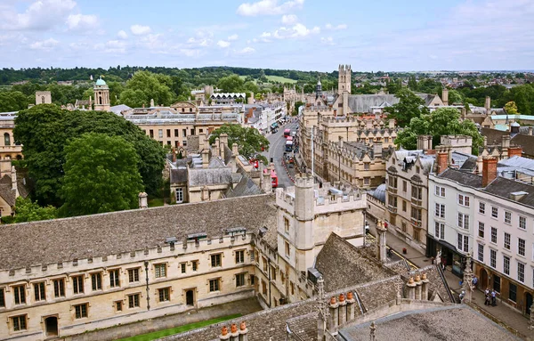 Панорама Даху Оксфорді Англія — стокове фото
