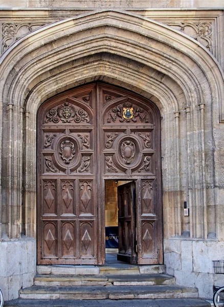 Oxford University Old Gate — 스톡 사진
