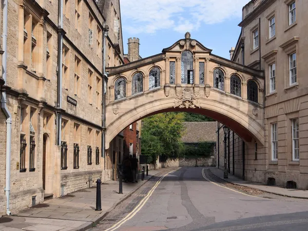 Oxford University Bridge Sighs — стокове фото