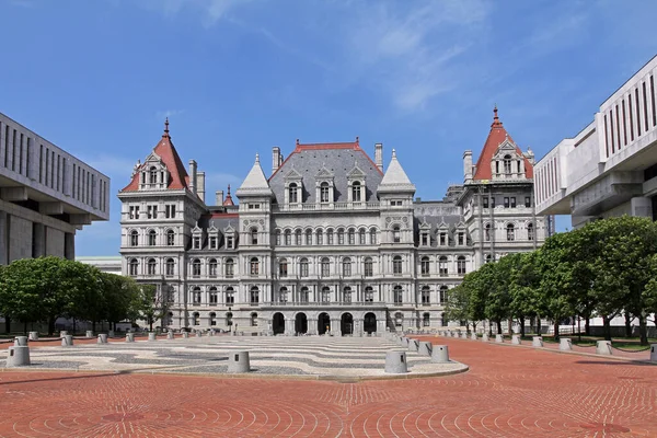 New York Állam Capitol Épületét Albany — Stock Fotó