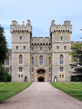 Windsor Kalesi uzun yürüyüşten görüldü