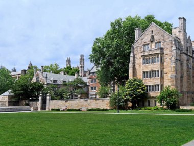 Yale Üniversitesi kampüsü, gotik canlandırma mimarisi.