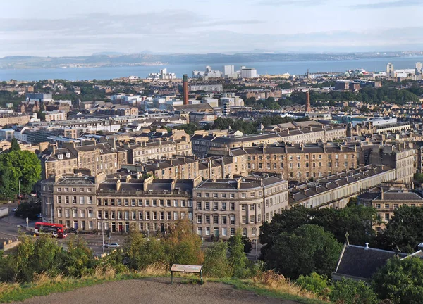 Vue Édimbourg Nouvelle Ville Calton Hill — Photo