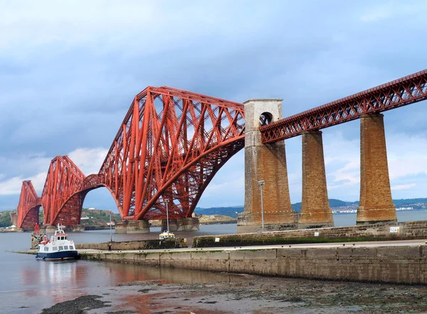 Firth Forth Railway Bridge Écosse — Photo