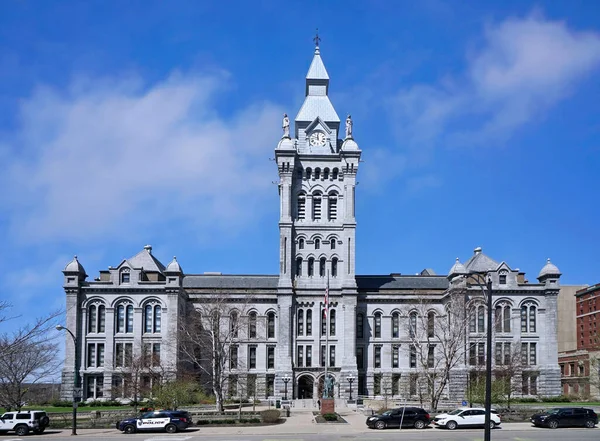 Antiguo Ayuntamiento Buffalo Nueva York Construido 1872 Ahora Utilizado Como — Foto de Stock