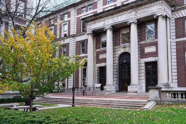 New York City Usa November 2021 Campus Columbia University Kent — Stock Photo, Image