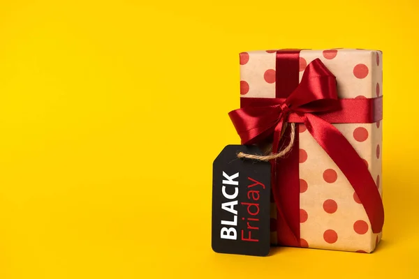 Rabatt Shopping Für Black Friday Geschenke Schachtel Mit Geschenkpapier Und — Stockfoto