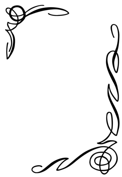 Bir belge veya resim tasarımı için sınır muhafızı siyah grafik asimetriği