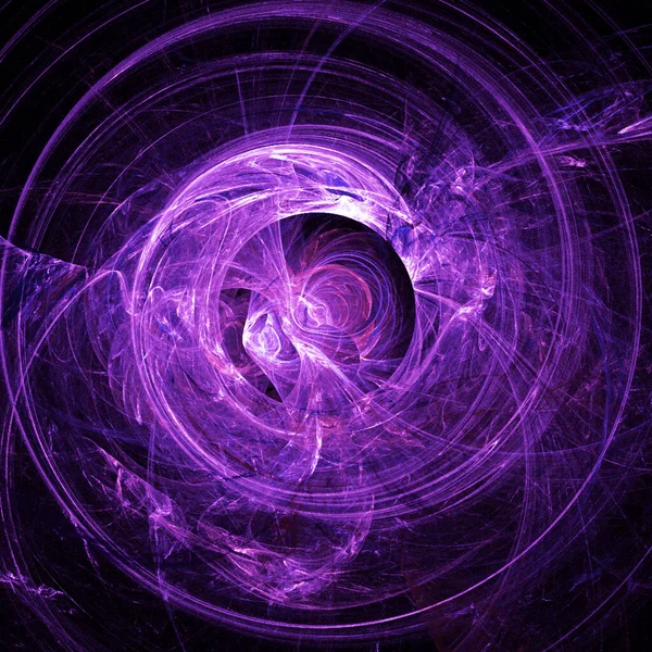Фантастична Ілюстрація Фіолетової Космічної Планети Зоряної Системи Кольорової Графіки Дизайну — стоковий вектор