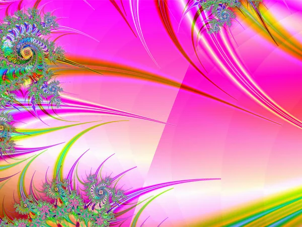 Motif Linéaire Multicolore Lumineux Abstrait Graphiques Couleur Fond Conception — Image vectorielle