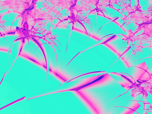 Abstract Pink Blue Line Drawing Color Graphics Background Design — Image vectorielle