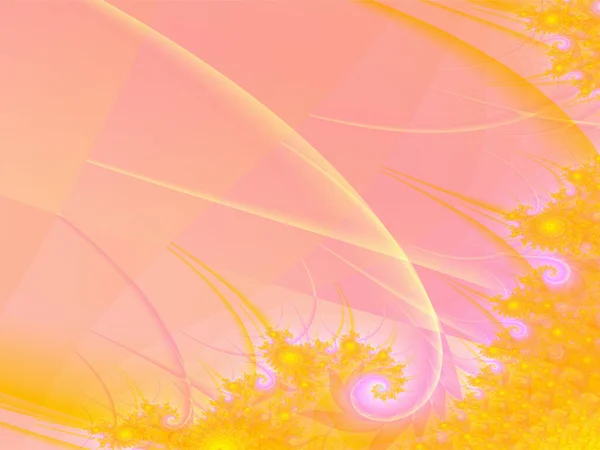 Abstract Pink Yellow Line Pattern Color Graphics Background Design — 图库矢量图片