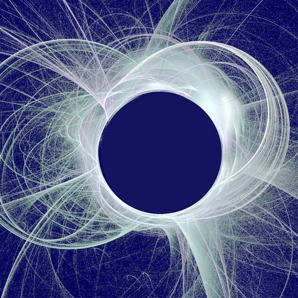 Graphic Black Blue Space Illustration Star System Rendering Design — Image vectorielle