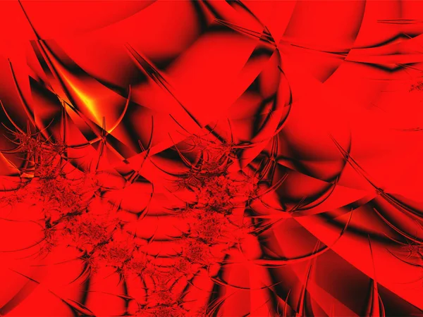 Abstract Black Red Line Drawing Color Graphics Background Design — Stock vektor