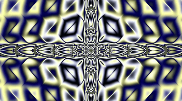Яскравий Абстрактний Геометричний Жовто Блакитний Візерунок Квадратів Фон Дизайн — стоковий вектор