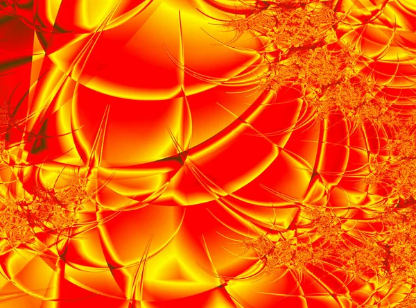 Yellow Orange Abstract Background Bright Lines Color Spots Background Design — Stock Fotó