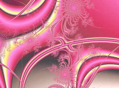 bright contrast gray-pink abstract pattern of lines and colors, illustration, design