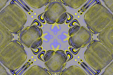 yellow blue abstract geometric background, graphic illustration, design