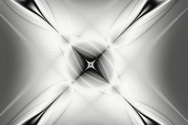 Monochrome Abstract Geometric Background Black White Graphic Illustration Design — Image vectorielle