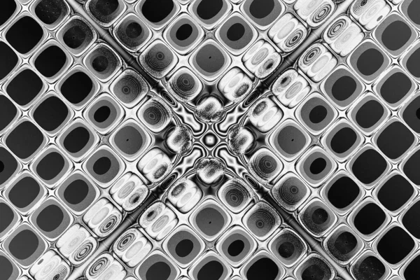 Абстрактний Чорно Білий Геометричний Фон Монохромна Ілюстрація Дизайн — стоковий вектор