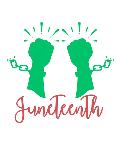 stock vector juneteenth SVG design vector