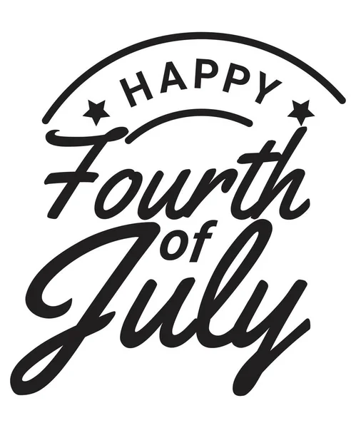 4Th July Svg Design Vector — Stockvector