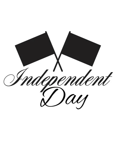 Διάνυσμα Σχεδιασμού Ημέρας Ανεξαρτησίας Svg — Διανυσματικό Αρχείο