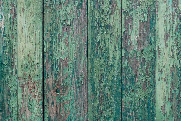 Struktura Dřeva Pozadí Staré Modrozelené Tyrkysově Tmavé Vertikální Panely Rustikální — Stock fotografie