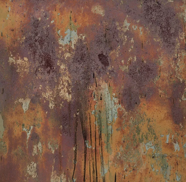 Dark Worn Rusty Metal Texture Background Grunge Rusty Colored Painted — Stock Photo, Image