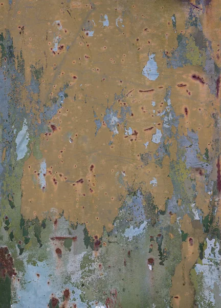 Fondo Textura Metálica Oxidada Desgastada Oscura Grunge Color Oxidado Naranja — Foto de Stock