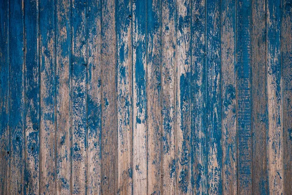 Голубой Коричневый Натуральный Дерево Темный Фон Винтаж Узлами Отверстиями Ногтей — стоковое фото