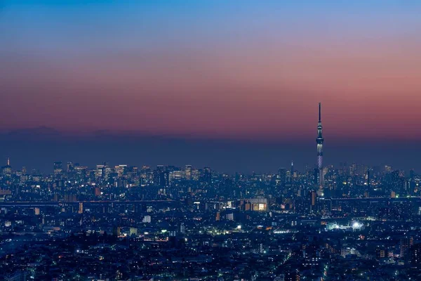 Les rues de Tokyo Japon la nuit — Photo