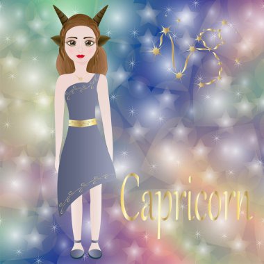 Zodyak işaretleri. Vektör çizim.