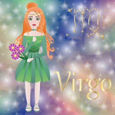 Zodyak işaretleri. Vektör çizim.