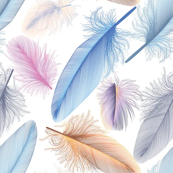 Modèle Plume Illustration Vectorielle — Image vectorielle