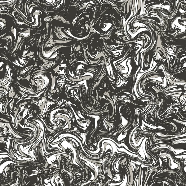 Flüssige Abstrakte Muster Kunst Hintergrund Illustration — Stockvektor