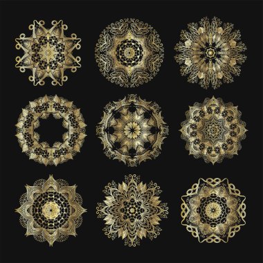 Vektör çizimi. soyut ögeler.