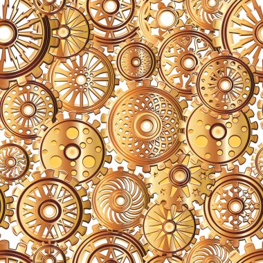 abstract background with gears and gear wheels. vector illustration