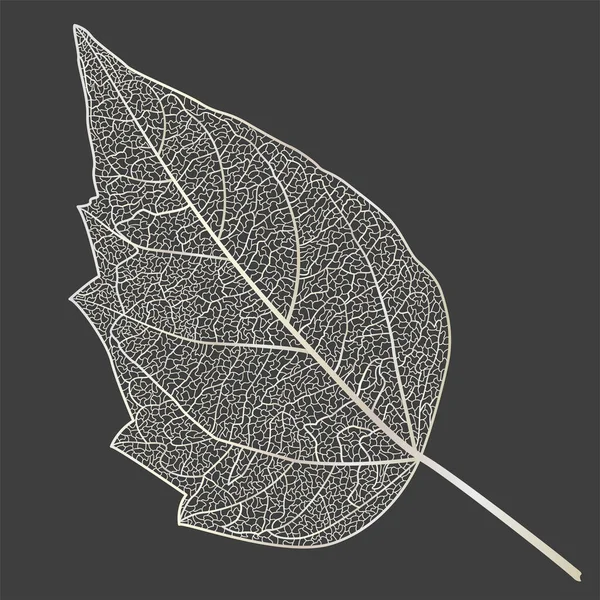 Vector Illustration Leaf Pattern — Stock vektor