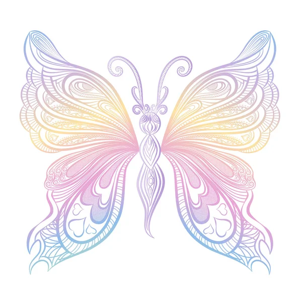 Butterfly Butterflies Vector Illustration — Stock Vector