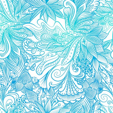 Elle çizilmiş soyut, pürüzsüz desenler. vektör illüstrasyonu.