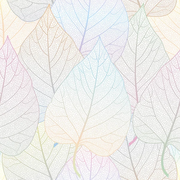 sonbahar yaprakları seamless modeli. vektör çizim