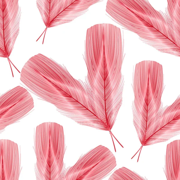 Motif Abstrait Sans Couture Avec Des Feuilles Tropicales Illustration Vectorielle — Image vectorielle