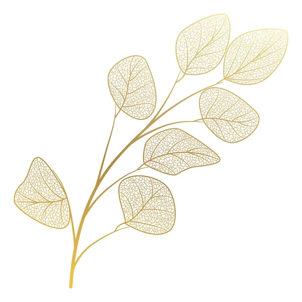 Yeşil yaprakların vektör çizimi