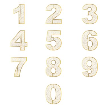 harf alfabesi, harfler, sayılar ve diğer elementler. vektör illüstrasyonu