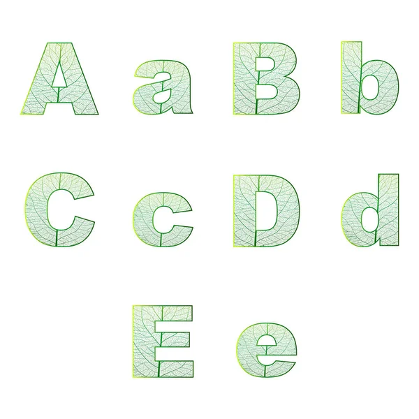 Буквенный Алфавит Буквы Цифры Другие Элементы Векторная Иллюстрация — стоковый вектор
